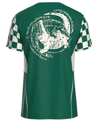 Sabai Fightwear Crocodile Checkmate full martial arts training set with matching gear, featuring a crocodile checkered pattern.