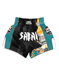 Sabai Fightwear embroidered Yaksha Protector full set with detailed traditional design and protective gear for martial arts training.