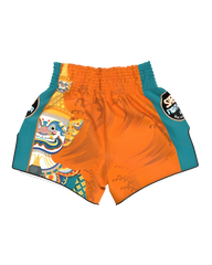Embroidered Yaksha Protector full set by Sabai Fightwear, featuring intricate traditional armor design for martial arts.